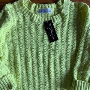 NWT Kim Rodgers knitted top